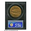 Image 2 : 1908-D $20 No Motto MS64 PCGS. Well struck with r