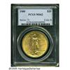 Image 1 : 1909 $20 MS62 PCGS. The design elements are well 