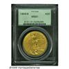Image 1 : 1909/8 $20 MS61 PCGS. Satiny and lightly toned, w