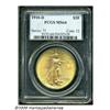 Image 1 : 1910-D $20 MS64 PCGS. The 1910-D is a common date