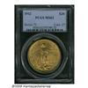 Image 1 : 1912 $20 MS62 PCGS. A well struck and lustrous ex