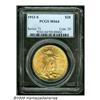 Image 1 : 1913-S $20 MS64 PCGS. This is a sharply struck ne