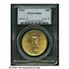 Image 1 : 1914 $20 MS62 PCGS. Typically struck, with a blun