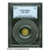 Image 1 : 1871 $1 Liberty Octagonal 1 Dollar, BG-1109, Low 