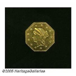 1863 G$1 Liberty Octagonal Dollar, BG-1307A, R.1,