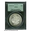 Image 1 : 1879-CC S$1 MS64 PCGS. This richly frosted near-G