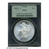 Image 1 : 1885-CC S$1 MS64 PCGS. Frosty-white and completel
