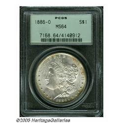 1886-O S$1 MS64 PCGS. Perhaps no other issue in t