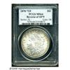 Image 1 : 1878 7TF S$1 Reverse of 1879 MS64 PCGS. Golden-br