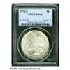 Image 1 : 1878-S S$1 MS66 PCGS. Bright lustrous surfaces re