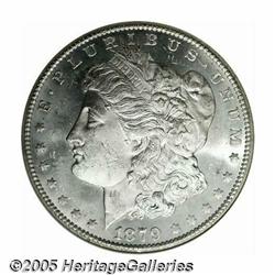1879-CC S$1 MS63 ANACS. Frosty and bright with am