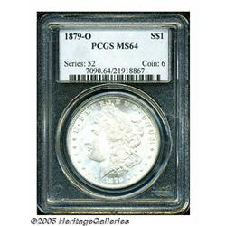 1879-O S$1 MS64 PCGS. Boldly struck, with typical