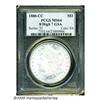 Image 1 : 1880-CC S$1 8 Over High 7 MS64 PCGS. Ex: GSA. VAM