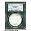 Image 1 : 1880-CC S$1 8 Over Low 7 MS66 PCGS. VAM-6. A Top 