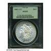 Image 1 : 1881-CC S$1 MS65 PCGS. Untoned with bright, full,