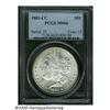 Image 1 : 1881-CC S$1 MS66 PCGS. A needle-sharp and splendi