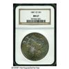 Image 1 : 1881-CC S$1 MS67 NGC. Apparently this coin's obve