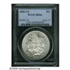 Image 1 : 1882-CC S$1 MS66 PCGS. This CC dollar displays si