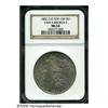 Image 1 : 1882-O/S S$1 Weak MS64 NGC. VAM-5. A Top 100 Vari