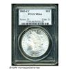 Image 1 : 1883-CC S$1 MS66 PCGS. Relatively smooth surfaces