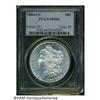 Image 1 : 1884-CC S$1 MS66 PCGS. An intricately struck and 