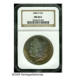 1884-O S$1 MS65 S NGC. The 1884-O is readily av 1