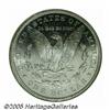 Image 2 : 1885 S$1 MS66 Deep Mirror Prooflike NGC. A bright