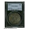 Image 1 : 1886-S S$1 MS64 PCGS. A layer of amazingly deep c