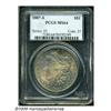 Image 1 : 1887-S S$1 MS64 PCGS. VAM-2. A Top 100 Variety. R