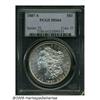 Image 1 : 1887-S S$1 MS64 PCGS. The devices are frosty and 