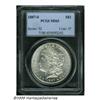 Image 3 : 1887-S S$1 MS65 PCGS. Sharply detailed with a shi
