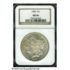 Image 1 : 1888 S$1 MS66 NGC. Light cream-gray and gold colo