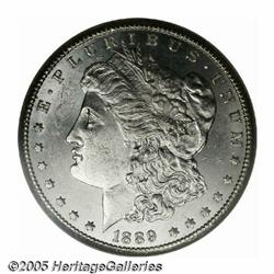 1889-CC S$1 MS63 NGC. Ex: Richmond Collection. Wh