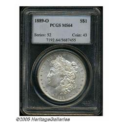 1889-O S$1 MS64 PCGS. Not as weakly struck in the