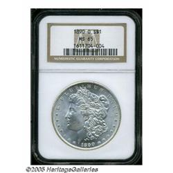 1890-O S$1 MS65 NGC. This brilliant Gem is not qu