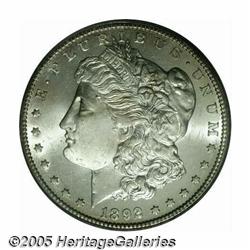 1892-CC S$1 MS65 PCGS. Apparently most of the 1.3