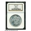 Image 1 : 1892-O S$1 MS64 NGC. A refreshingly unmarked and 