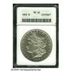 Image 1 : 1893 S$1 MS62 ANACS. Untoned throughout, there ar