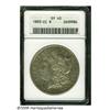 Image 1 : 1893-CC S$1 XF40 ANACS. This CC issue has silver-