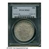 Image 1 : 1894 S$1 MS63 PCGS. The obverse is layered in haz
