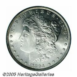 1894 S$1 MS63 PCGS. This issue has the lowest min