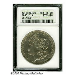 1895-O S$1 --Cleaned--ANACS. AU Details, Net XF40
