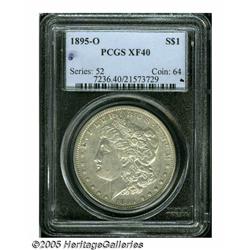 1895-O S$1 XF40 PCGS. This key date in the Morgan