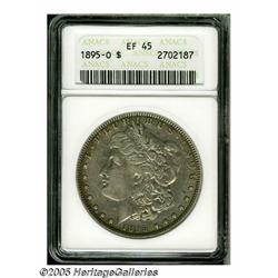 1895-O S$1 XF45 ANACS. A little softly struck in 