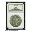Image 3 : 1895-O S$1 AU58 NGC. Nominally worn, free of any 