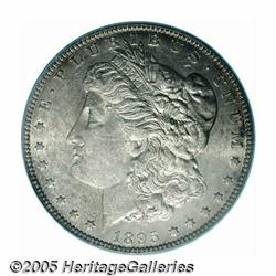 1895-O S$1 AU58 PCGS. One of the keys in the Morg