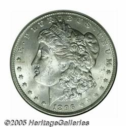 1896-O S$1 MS62 NGC. Lustrous and untoned with a 