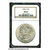Image 3 : 1896-O S$1 MS62 NGC. Lustrous and untoned with a 