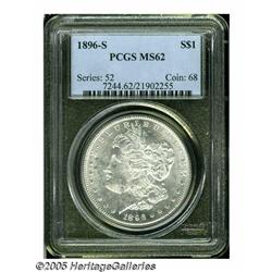 1896-S S$1 MS62 PCGS. Mint State 1896-S dollars a