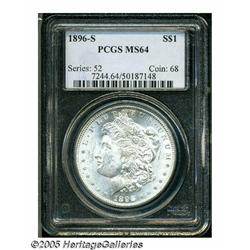 1896-S S$1 MS64 PCGS. Even though 5 million piece